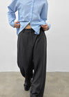 Kojina Wide Pintuck Slacks
