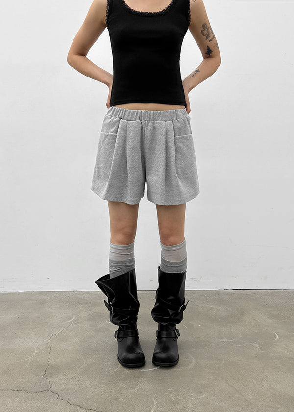 Psyka Flared Banding Shorts