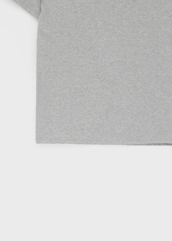 Posiku Unbalanced Off-shoulder Short Sleeve Tee