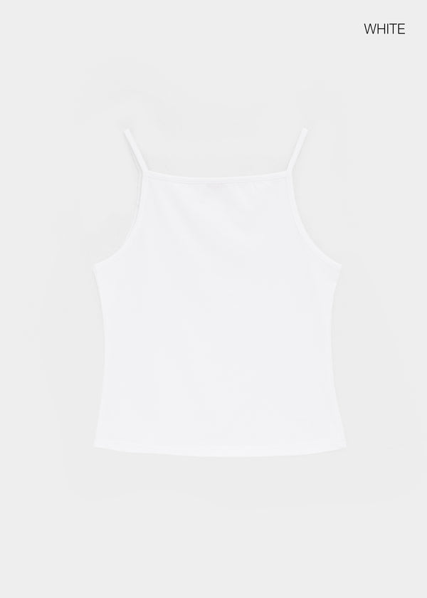 [MADE] Cozeti Lace Square Neck Sleeveless Top