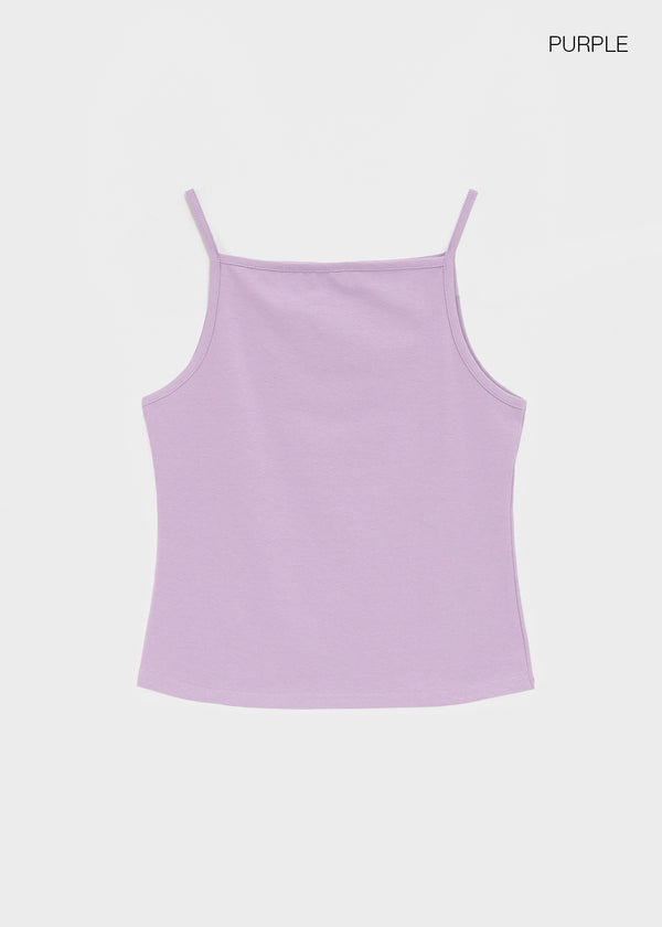 Spiku Square Neck Sleeveless Top