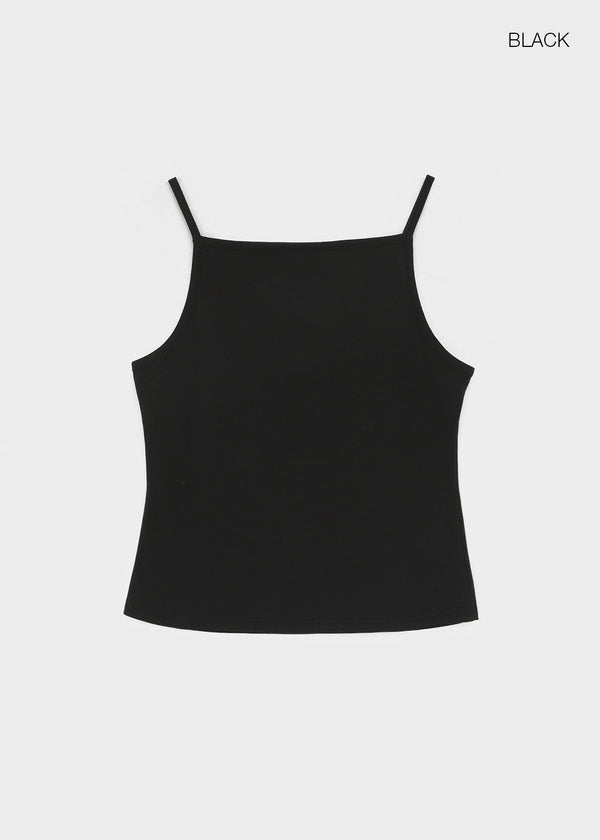 Spiku Square Neck Sleeveless Top