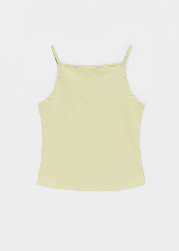 [MADE] Cozeti Lace Square Neck Sleeveless Top