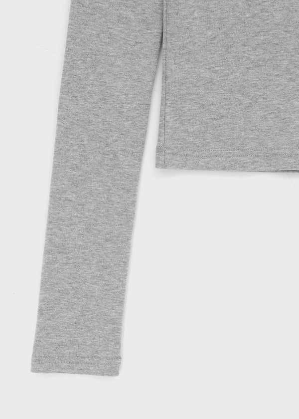 [MADE] Cozetti Lace Off-Shoulder Long Sleeve Top