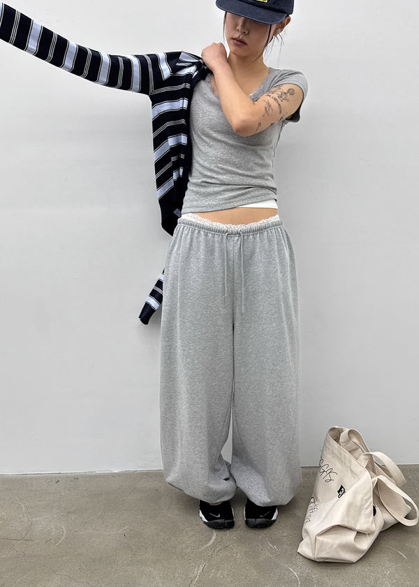 Pju Striped Round Knit Cardigan