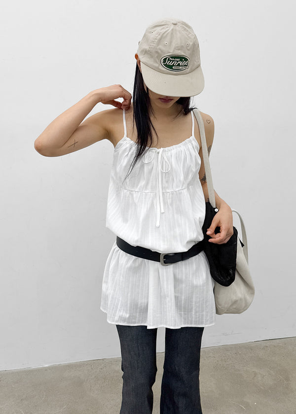 Bepoku Washed Embroidered Camp Cap