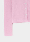 Byar See-through Round Knit Cardigan