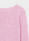 Byar See-through Round Knit Cardigan