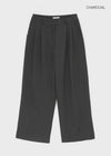 Kojina Wide Pintuck Slacks