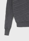 Knoop Boatneck Wool Knit (Belt Set)