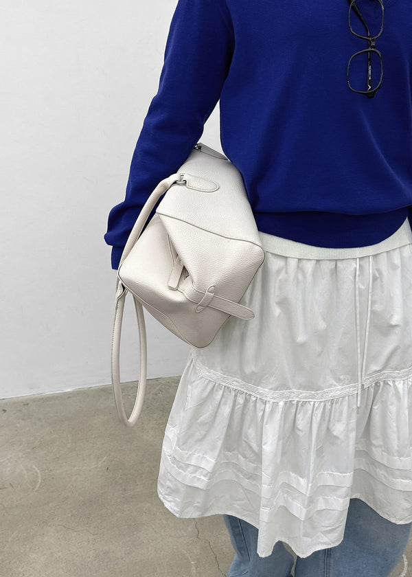 Piec Leather Bowling Bag