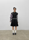 Tnya Double-button Short-sleeve Jacket (Set Available)