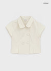 Tnya Double-button Short-sleeve Jacket (Set Available)
