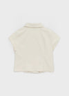 Tnya Double-button Short-sleeve Jacket (Set Available)