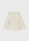 Tnya Double-button Pleated Midi Skirt (Set Available)