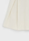 Tnya Double-button Pleated Midi Skirt (Set Available)