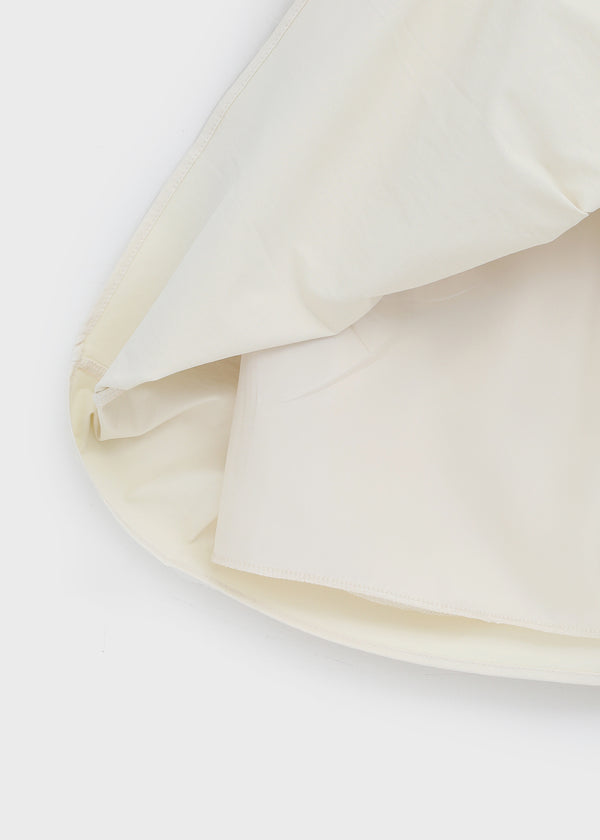 Tnya Double-button Pleated Midi Skirt (Set Available)
