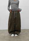 (UNISEX) Amune Cotton Wide Balloon Pants
