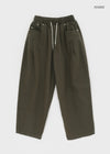 (UNISEX) Amune Cotton Wide Balloon Pants
