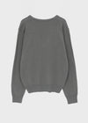 Grise V-neck Knit