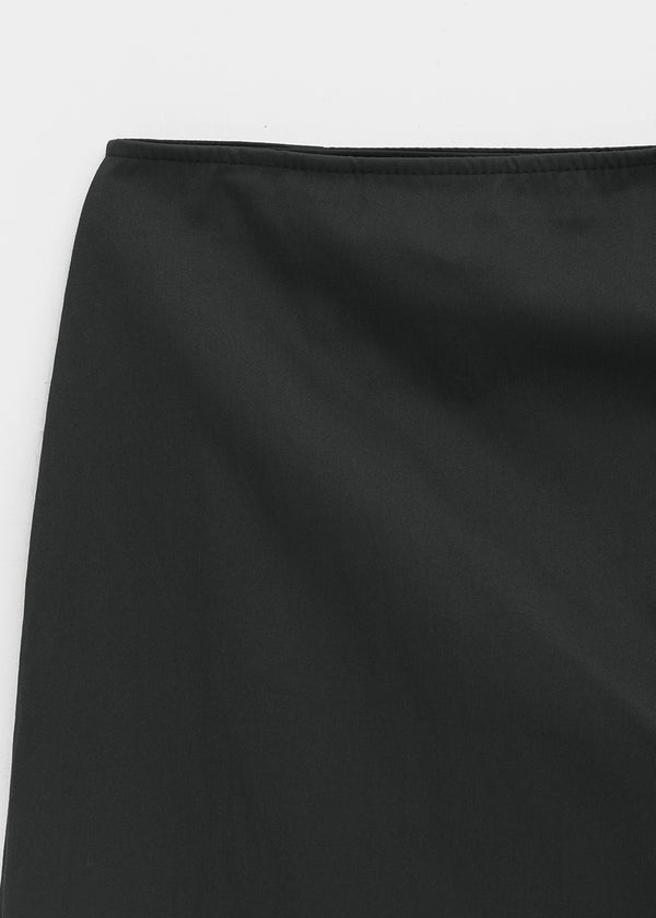 Moshipi Slit Shirring Long Skirt