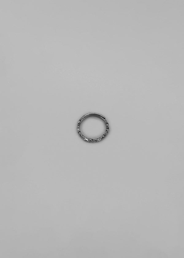 Loporing Silver Twisted Ring