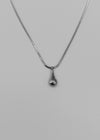 Geline Waterdrop Silver Necklace