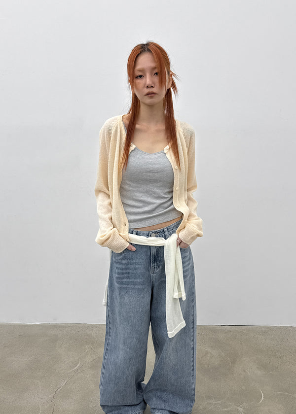 Baen Lace Sleeveless (Built-in Cap)