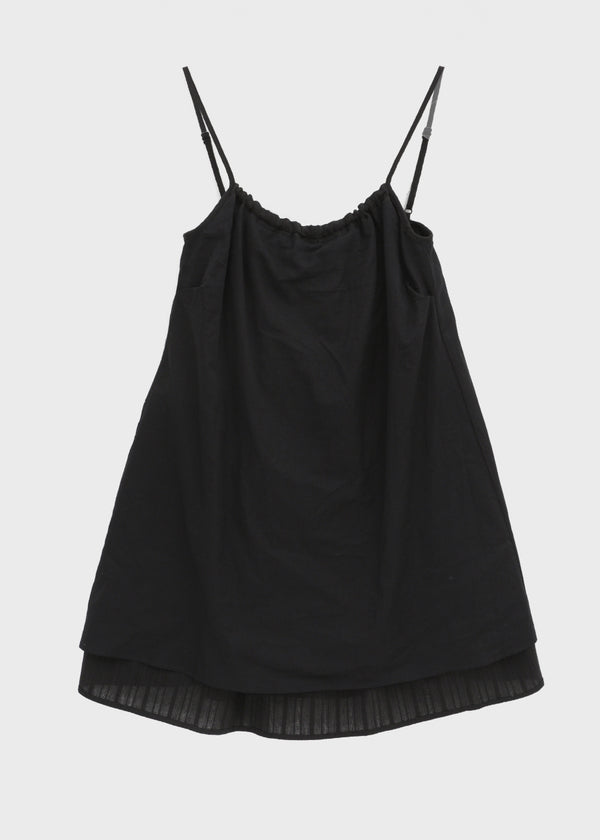 [MADE] Snua Shirred Sleeveless Mini Dress