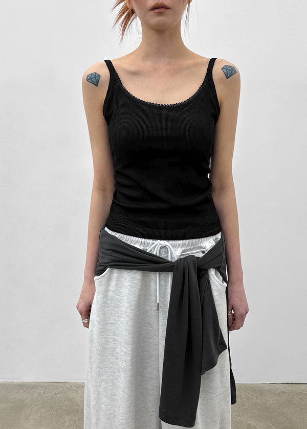 Baen Lace Sleeveless (Built-in Cap)