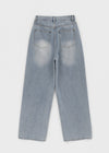 Coltoy Washed Wide Denim Pants