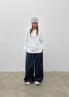 Pitan Henley Neck Waffle Warmer Long Sleeve T-shirt