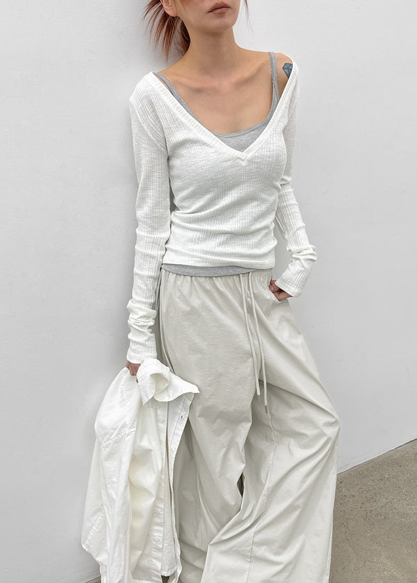 [MADE] Reniv Folding Wide Two-Way Pants