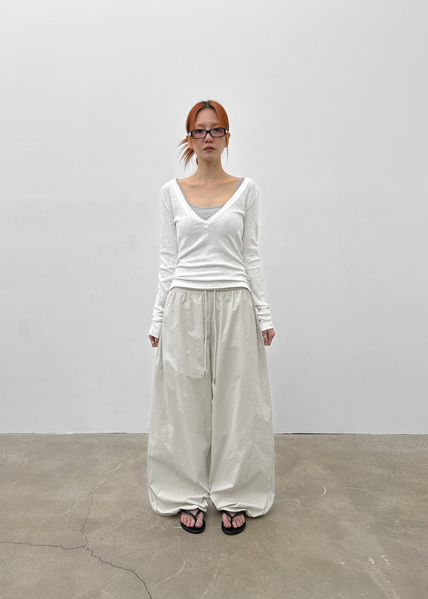 [MADE] Reniv Folding Wide Two-Way Pants