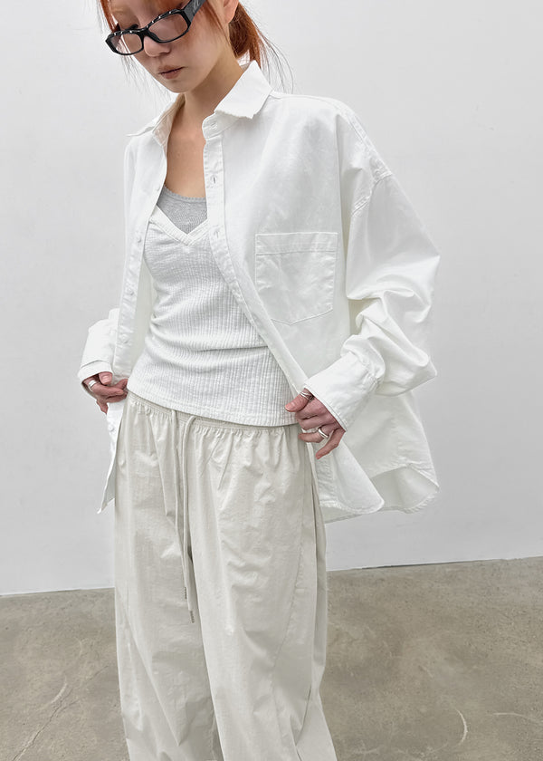 Royken Loose Fit Washed Cotton Shirt