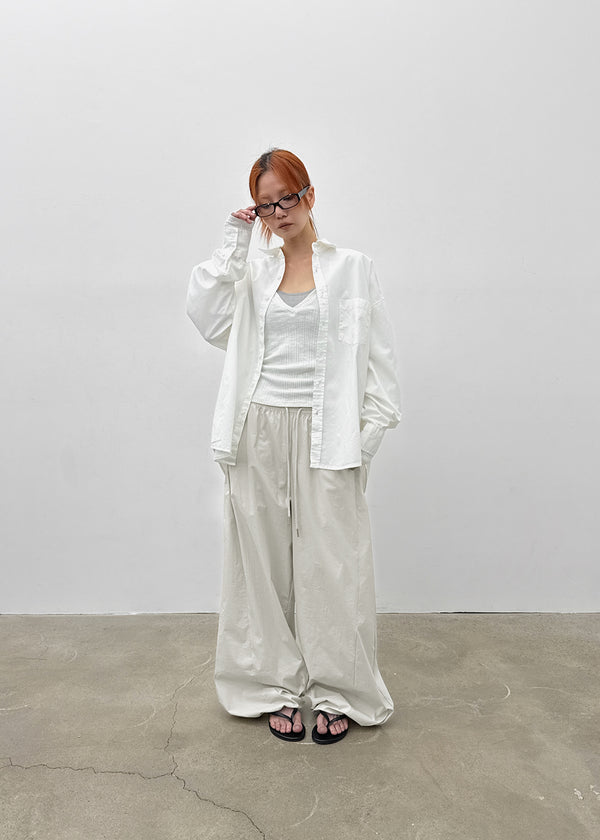 Royken Loose Fit Washed Cotton Shirt