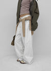 Torrit Eyelet Wide Cotton Pants