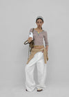 Torrit Eyelet Wide Cotton Pants
