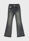 Ratton Low-waist Catwash Bootcut Denim Pants
