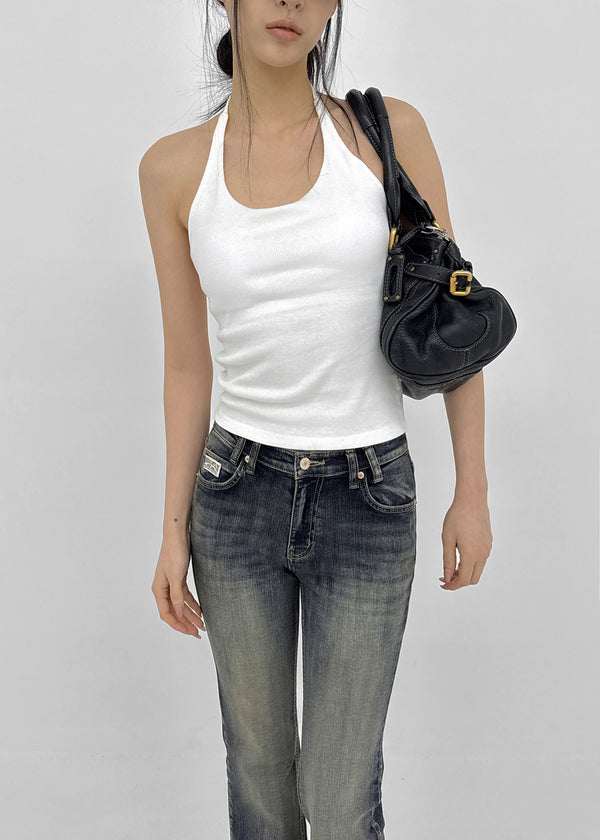 [MADE] Kit Halter Sleeveless (Built-in Cap) (S/S ver.) (2TYPE)