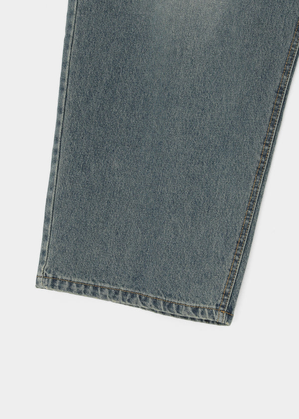 Dession Bijou Semi-balloon Wide Denim Pants