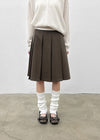 Singtoni Pleated Midi Skirt