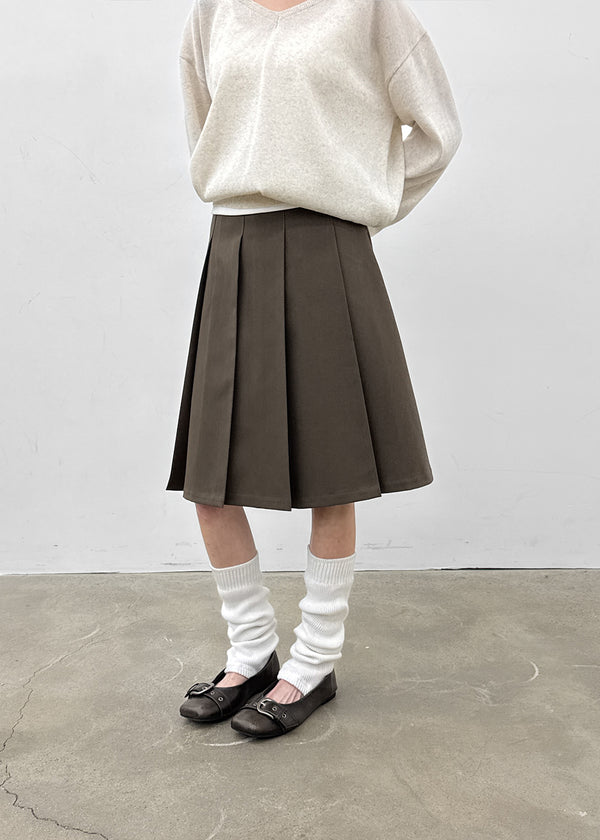 Singtoni Pleated Midi Skirt