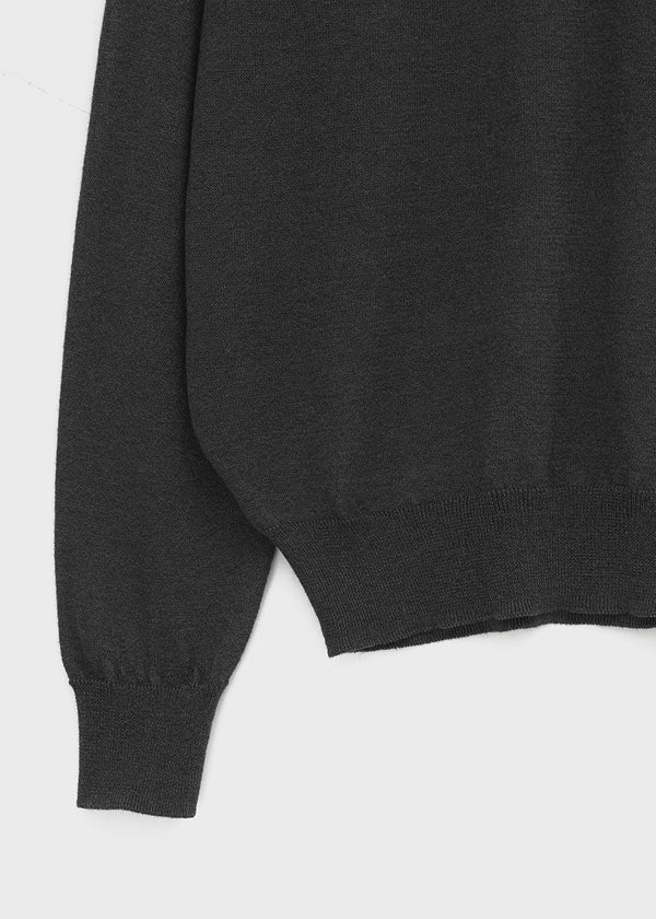 [MADE] Seir Sheer Linen V-Neck Knit