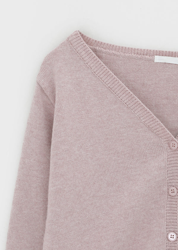 Ratmiss One-shoulder Knit Cardigan