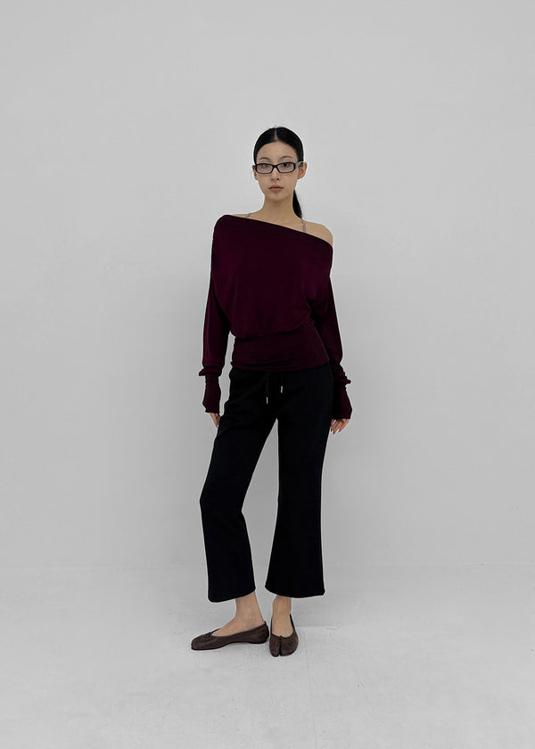 [MADE] Vient Bootcut Cropped Banding Pants