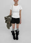 Rubion Cotton Micro Shorts