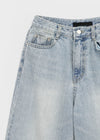 Nader Washed Wide Denim Pants