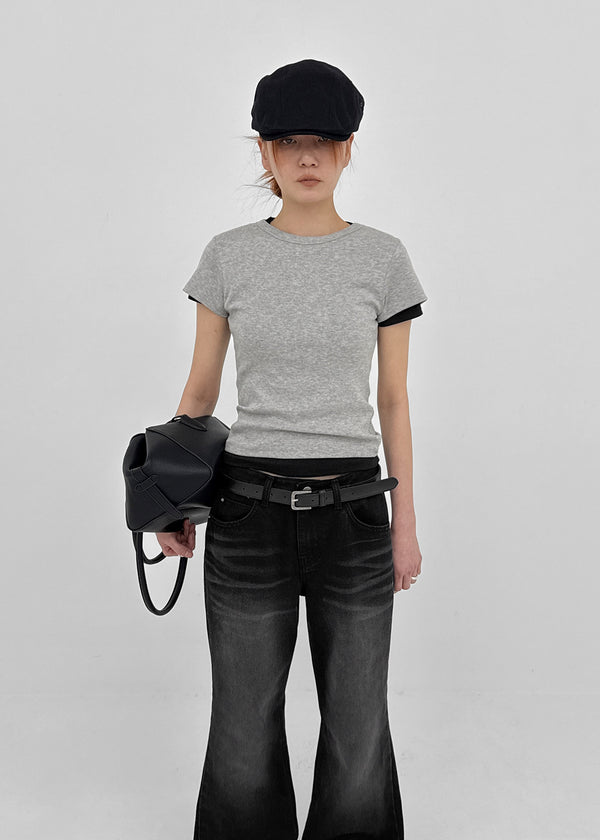 Lumiere Wide Bootcut Denim Pants