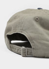 Muar Embroidered Color Block Camp Cap